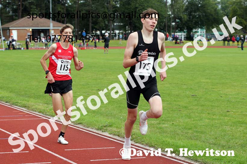 800 metres 49, NECAA Open Meeting, Morpeth, Sunday, March 23rd. David T. Hewitson/Sports for All Pics